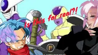 Future Trunks And Lady Goku Black reacts to Goku Vs Frieza Rap Battle