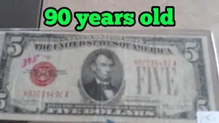 1928 5 dollar bill