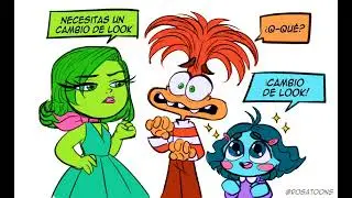 Cambio de look para Ansiedad (fandub) #insideout #fandub #fandubespañollatino