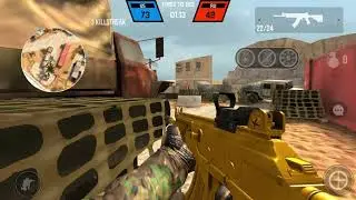 Short Bullet Force Gameplay (Team Deathmatch)