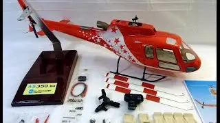 AS350 Eurocopter True Scale Step by Step Build Video Part 1