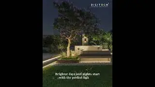Brighter days and nights start with the perfect lighting! #digitechlights #architecture