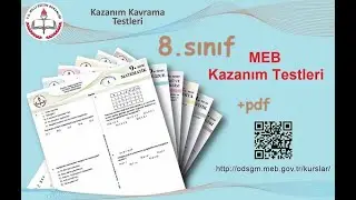 8. sınıf (10) karekökü ifadeler meb kazanım kavrama testi 10