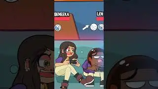 I Can't Stand Facing Her In Fighting Games! #animatedshort #animation