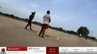 Live Cricket Match | VISHWAS CHALLENGERS vs Gota Legends XI | 23-Jun-22 06:43 AM 12 overs | Individu