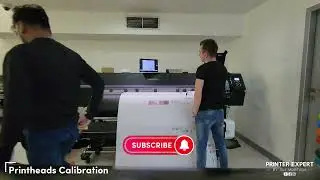 Mimaki CJV 330 installation process