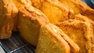 Brotbackofen mit Feuchtigkeit auf der Außenseite - Korean Street Food