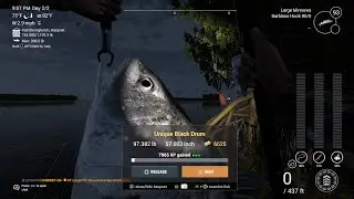 Unique Black And Red Drum Guide At Blue Crab Island In Mississippi Fishing Planet