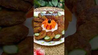 Mouthwatering Chicken Shami Kabab Hyderabadi Style Recipe By Ammi Ke Khane #ammikekhane