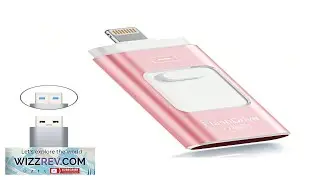 Apple MFi Certified 128GB Flash Drive For IPhone Thumb Drive Photo Stick