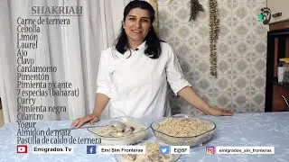 23&ordm; Cocina siria con Nawal - Shakriah con arroz