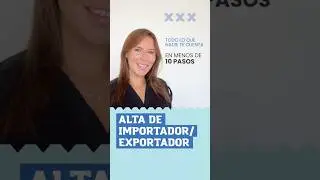 ALTA COMO IMPORTADOR EXPORTADOR PASO A PASO  #importaciones #shorts