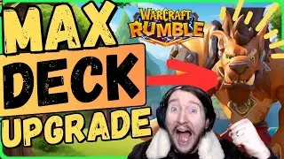 МАКСИМАЛЬНОЕ УЛУЧШЕНИЕ КОЛОДЫ ДРОБА! Проходите PvE-подземелья красного уровня | Warcraft Rumble: Лучшие колоды