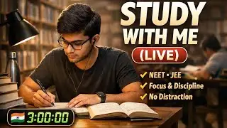 CURIOUSliveStUdY is live! live study in the library#neet #iitjee#upse ##ncert #exam#2026