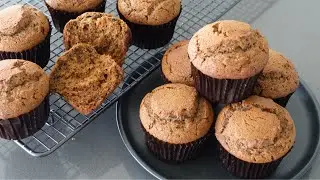 Spicy, Soft and Fluffy Gingerbread Muffins | Quick and Easy Recipe
