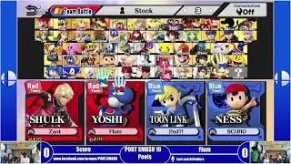 PORT SMASH 16 - Doubles Pools - Scuro + SoopahGamer (Blue) Vs Zuel + Zant (Red)