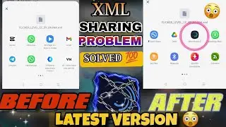 HOW TO SOLVE XML SHARING PROBLEM IN ALIGHTMOTION | XML SHARE PROBLEM SOLUTION😇 | MR BAJWA YT