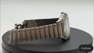 2021 Cartier Santos de Cartier 39.8MM Silver Dial Steel Bracelet (W2SA0009)