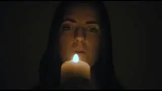 ... in the candles dying light