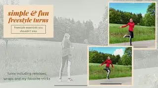 Beginner/Intermediate Jump Rope Freestyle Turns!