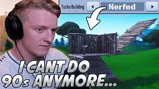 Tfue Gets UPSET After He CAN'T Do 90's Anymore Since Epic 