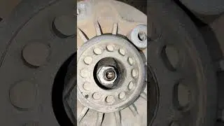 BMW front Wheel shock absorber and strut mount replacement