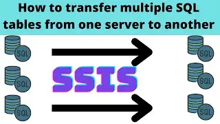 55 Как перенести несколько таблиц SQL с одного сервера на другой
