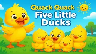 Five Little Ducks | Fun Counting Song for Toddlers and Babies