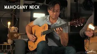 Denis Chang and Zac Martel play the Godin Multiac Gypsy Jazz