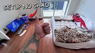Minha nova CASA com tudo que um GAMER precisa