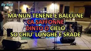 Nino D'Angelo Mia cara città karaoke