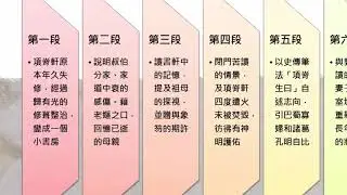 高一國文｜項脊軒志：文意析論