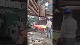 Forging a Giant Shaft &ndash; Full Process from Start to Finish