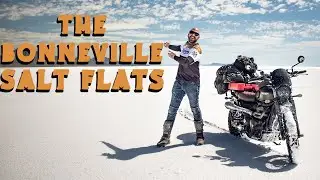 I almost got stuck at the Bonneville Salt Flats!