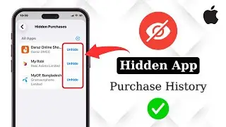 How to Find Hidden App Purchase History on App Store in iPhone - Check it Now!