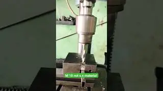 M10&times;1.5 mm Nut Threading cutting mechanical Engineering work nut #M10
