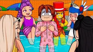 Stuck at Only Girls Pool Party