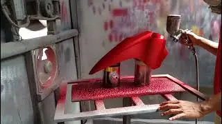 Cara cat candy tone  merah anti belang // candy tone red