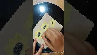 Sunflower drawing #trending #shorts #youtube #viralshorts #sunflowers #oilpasteldrawing #paintNcraft