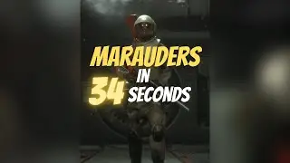 Marauders in 34 seconds - Marauders Gameplay #shorts #maraudersgame #team17 #fyp