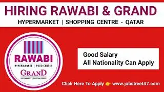 Rawabi Group is Hiring Now | Job In Qatar 2022 | Job in Qatar | Job In Qatar For Indian