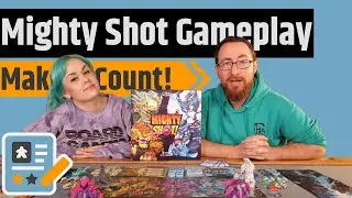 Mighty Shot! Gameplay - Crokinole Meets King of Toyko