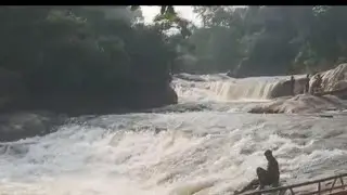 #waterfall ,#nature ,#Thonam waterfall near salur
