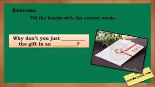 Two similar words   Envelope and Envelop