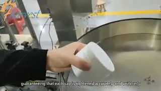Double head bottle capper machine factory, Servo screwing capping machine