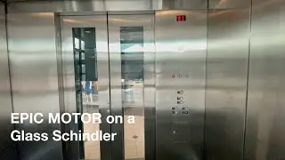 (EPIC MOTOR) Glass Schindler Hydraulic Elevator @ Mayfair Mall in Wauwatosa, WI