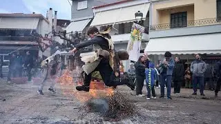 Half-human, half-beast: The wild ancient tradition that awakens a sleepy Greek village