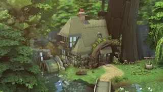 Sleeping Beauty's Cottage || The Sims 4 Speed build || The Sims 4  Cottage Living