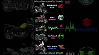 Best Twin Cylinder Bikes Exhaust Sound 🔥👍🏻 #shorts #honda #benelli #z650 #vstrom650 #motomorini #h2r