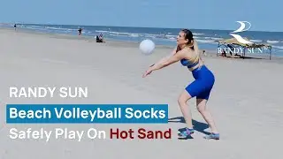 RANDY SUN Beach Volleyball Socks | Safely Play On Hot Sand